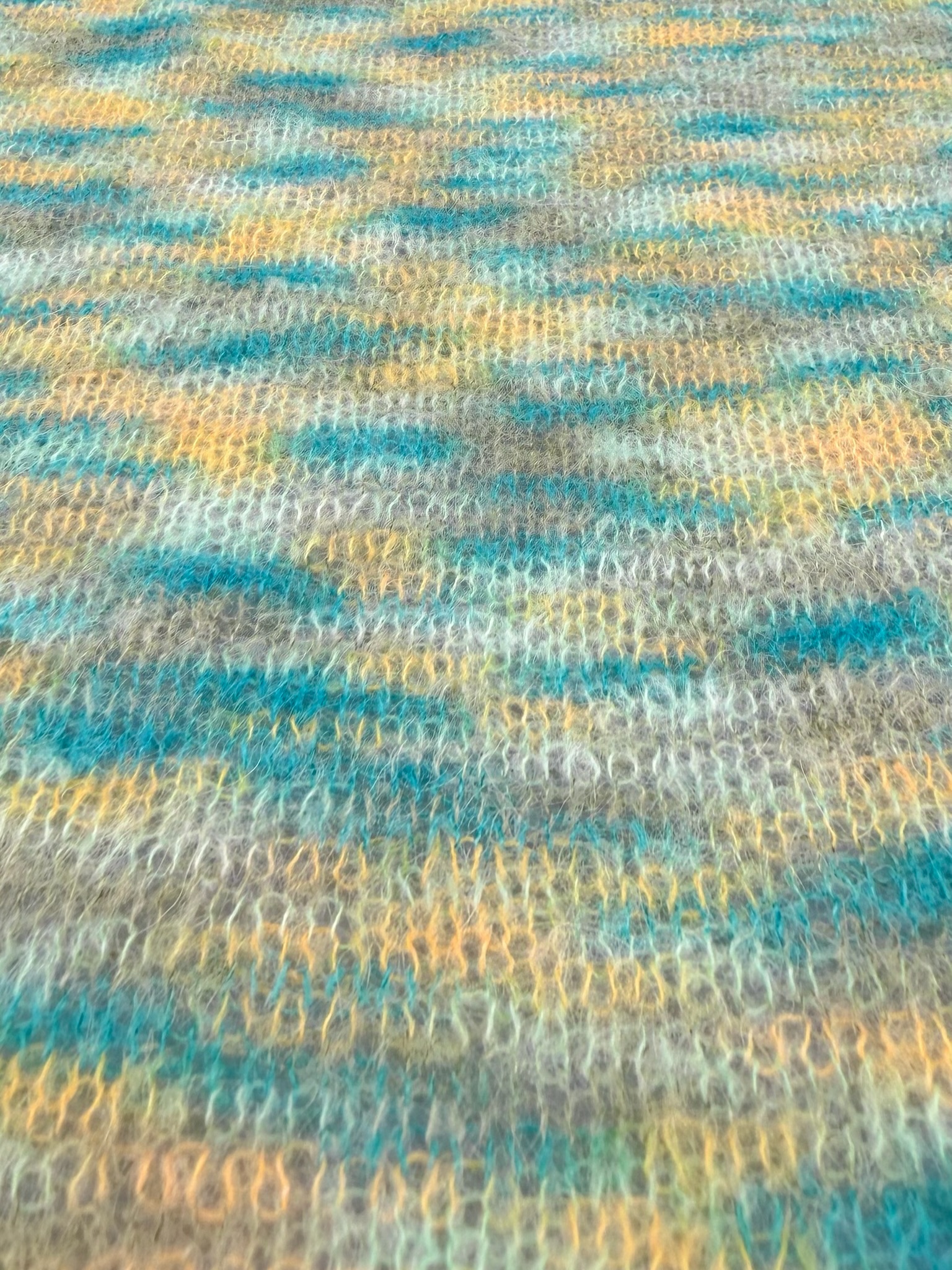 Zimpfer Wolle Selezione Art. Soriano Nm 1/15 – Fil en alpaga baby col. Vert d’eau et jaune 01 photo 4